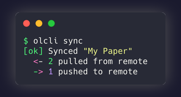 My Daily LaTeX Workflow: Using olcli to Edit Overleaf Projects Locally